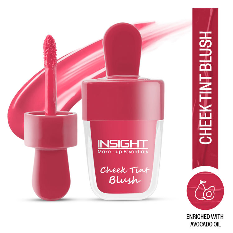 Insight Cosmetics Cheek Tint Blush With Avacado Oil, Hydrating Intense Color - Beetroot Popsicle (7 g)