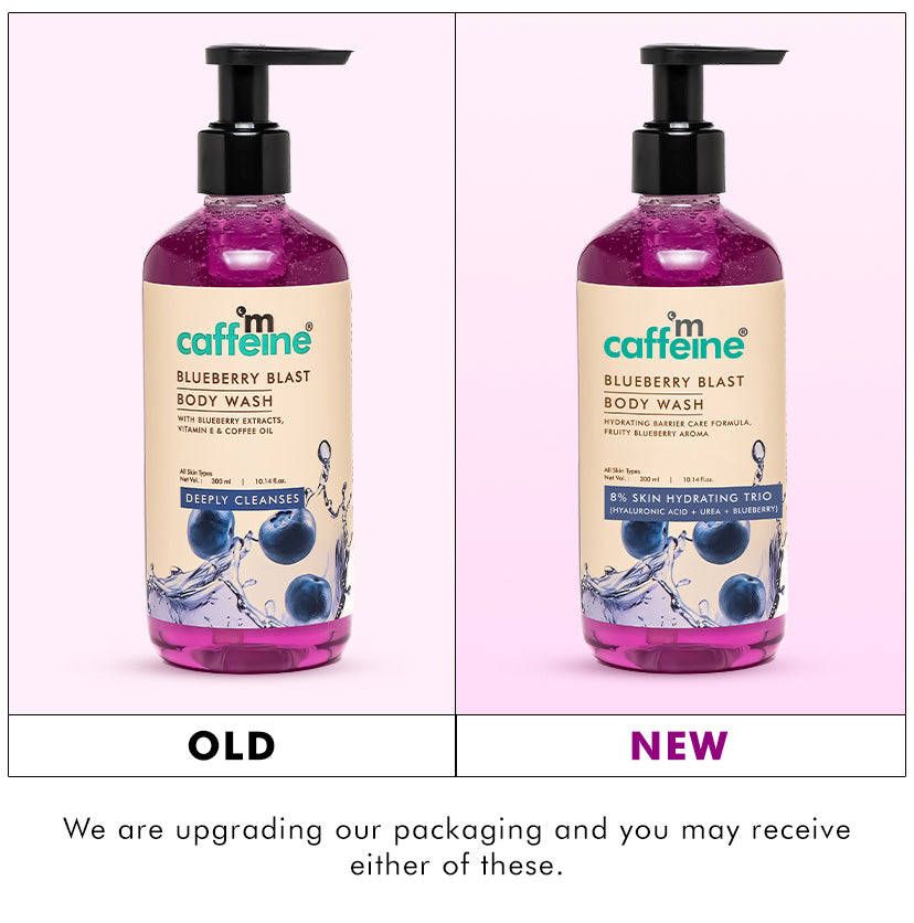 Mcaffeine Blueberry Blast Body Wash - 300 ml
