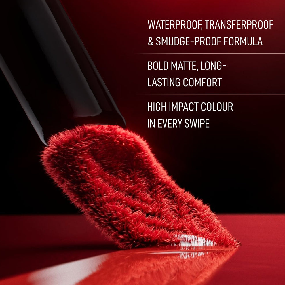 RENEE Stay With Me Matte Liquid Lipstick (03 Rage of Red)