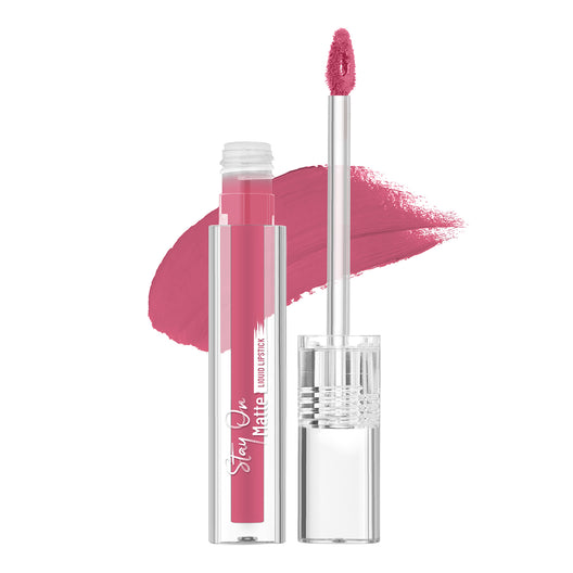 Swiss Beauty Stay On Matte Liquid Lipstick 02(Supple Pink)