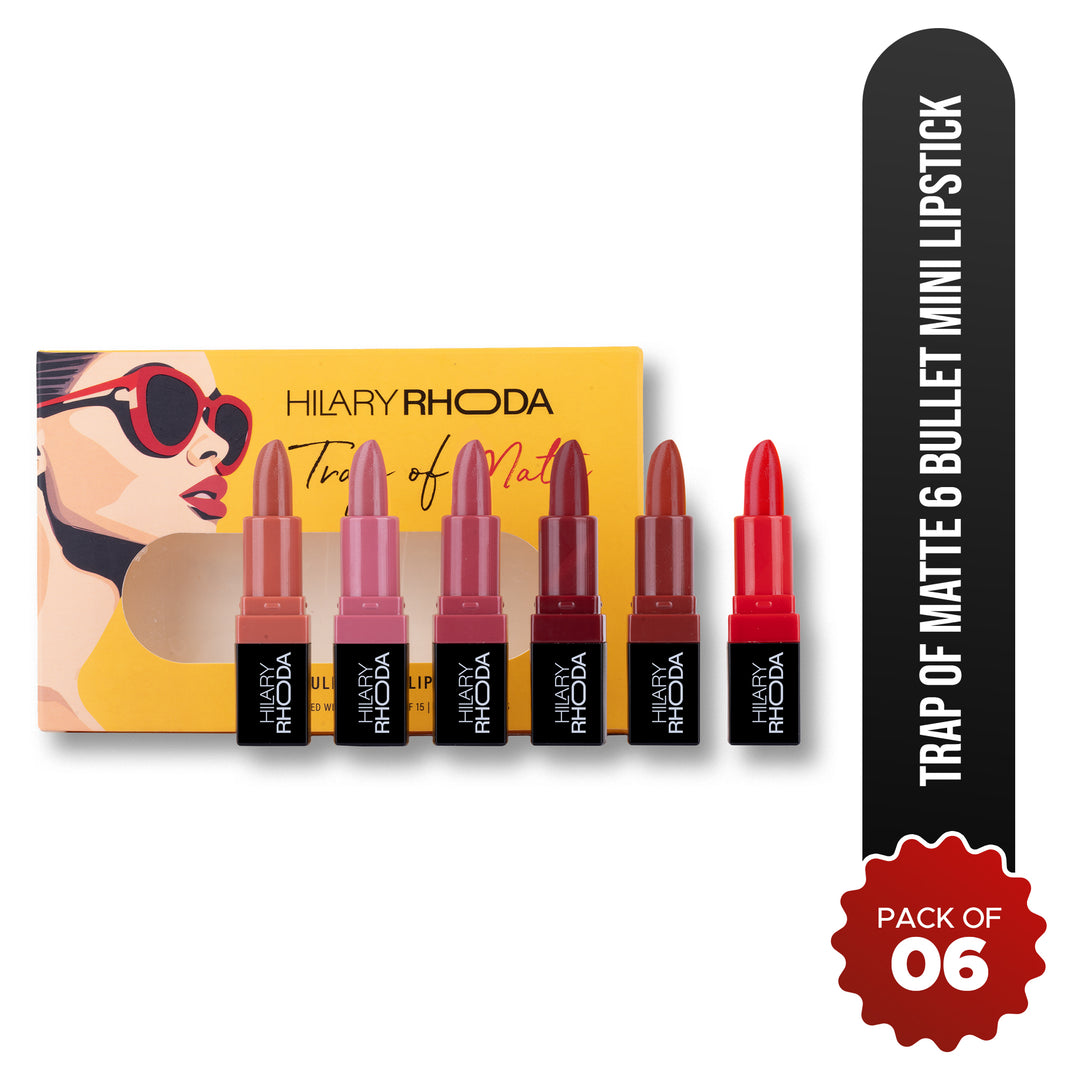 Hilary Rhoda Trap Of Matte 6 Bullet Mini Lipstick