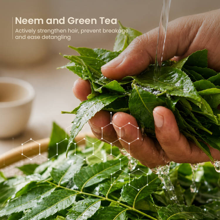 Nat Habit Anti-Dandruff Neem Green Tea Conditioner (125ml)