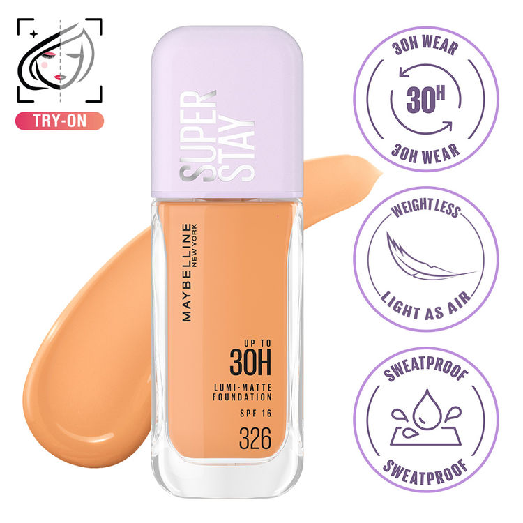 Maybelline Super Stay Lumi-Matte Liquid Foundation(326)