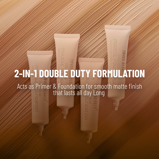 Swiss Beauty Primer Mousse foundation 06(Medium-Beige)