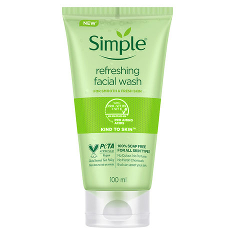 Simple Kind To Skin Refreshing Face Wash (100 ml)