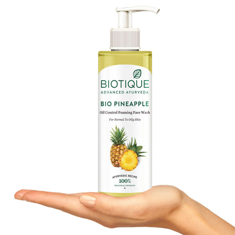 Biotique Bio Pineapple Oil Control Foaming Face Wash(200ml)