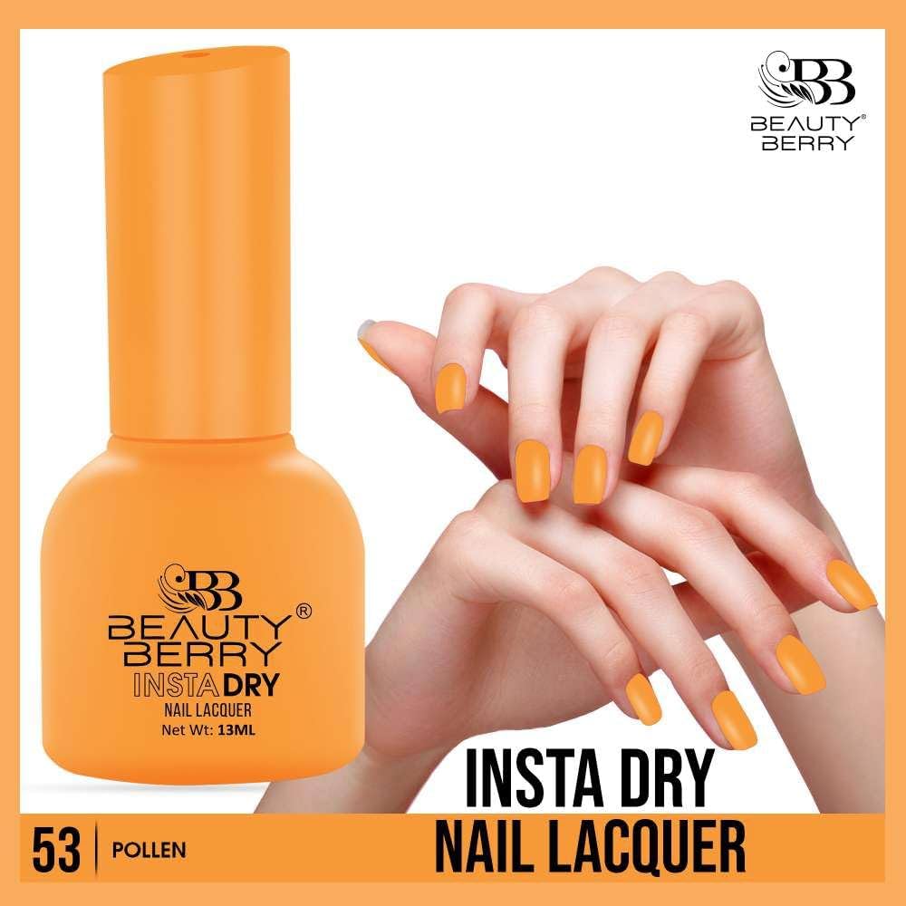 Beauty Berry Insta Dry Nail Lacquer (POLLEN-53)