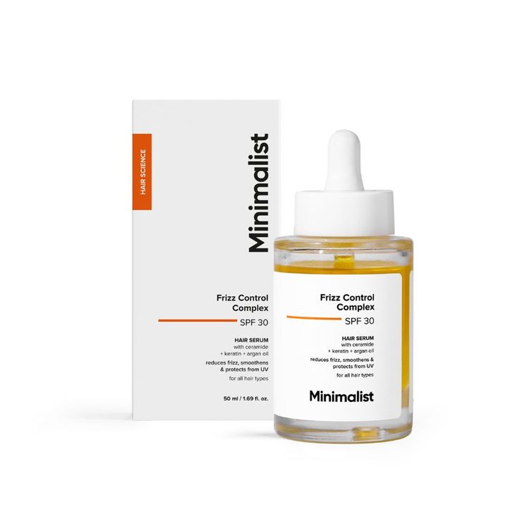 Minimalist Frizz Control Complex SPF 30 Hair Serum
(50ml)