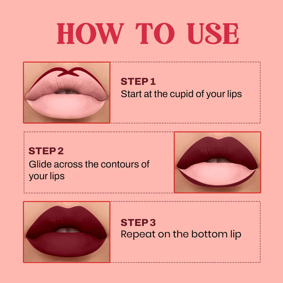 Beauty Berry Pout Perfection Non Transfer Lipstick (13 CALL ME)