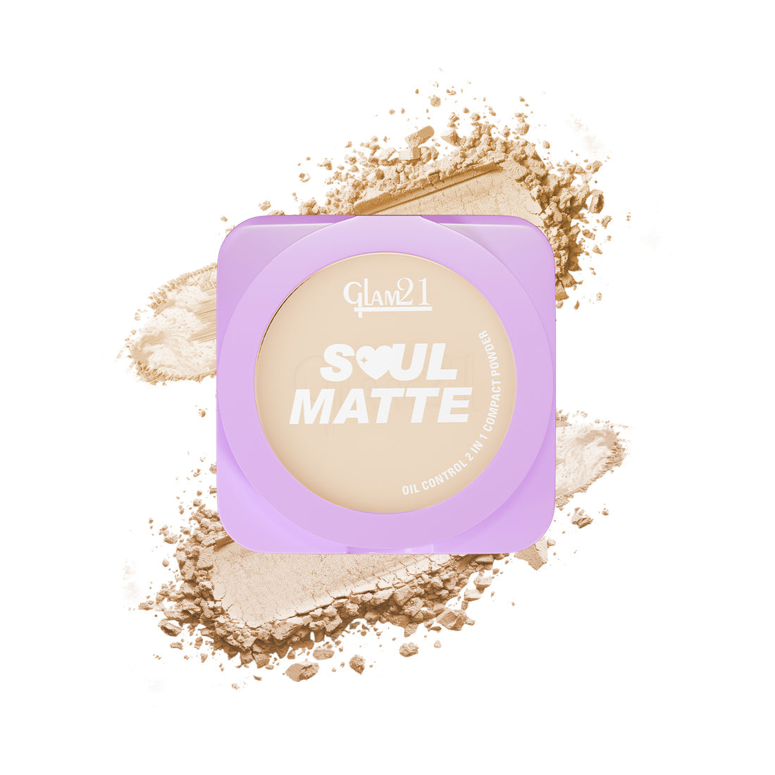 Glam21 Soul Matte Compact (04Soft Vanilla)