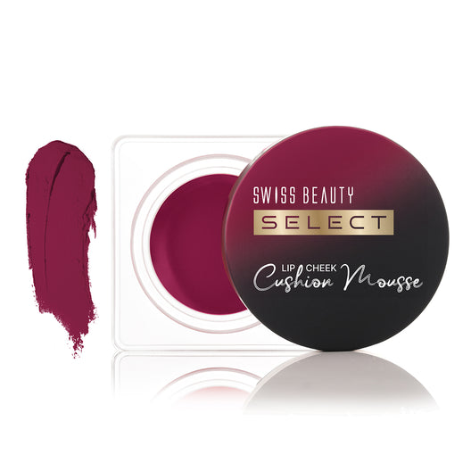 Swiss Beauty Select Lip And Cheek Cushion Mousse (03 Velvet Red)