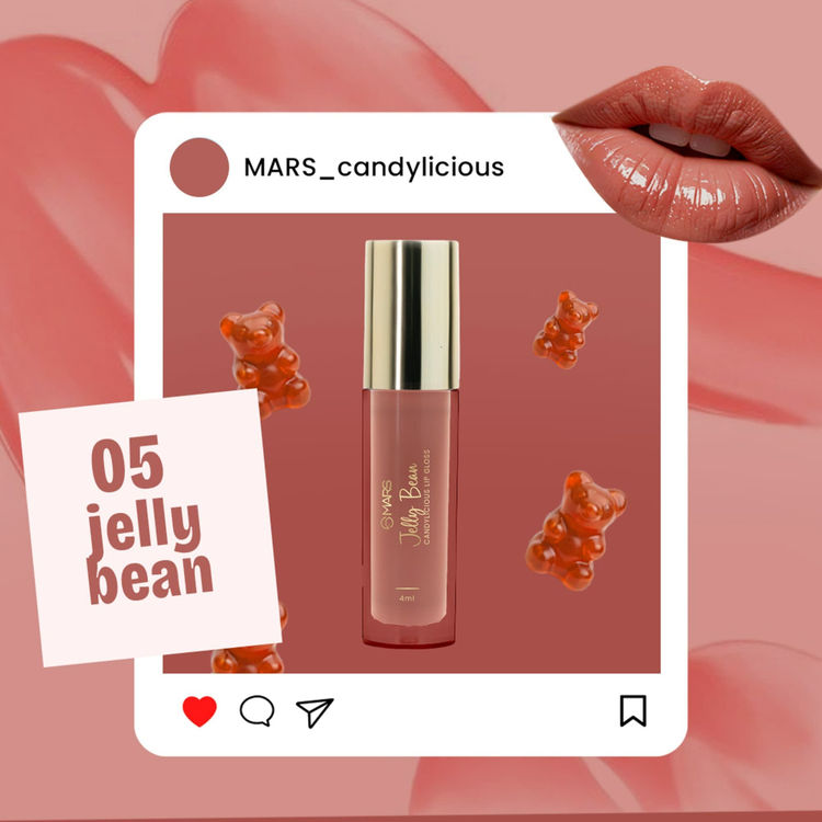 MARS Candylicious Lip Gloss  (05-JELLY BEAN)