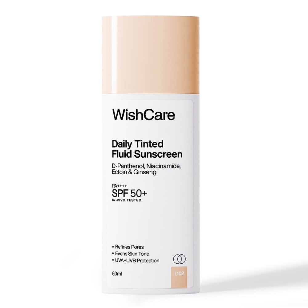 Wishcare Daily Tinted Fluid Sunscreen (L102)