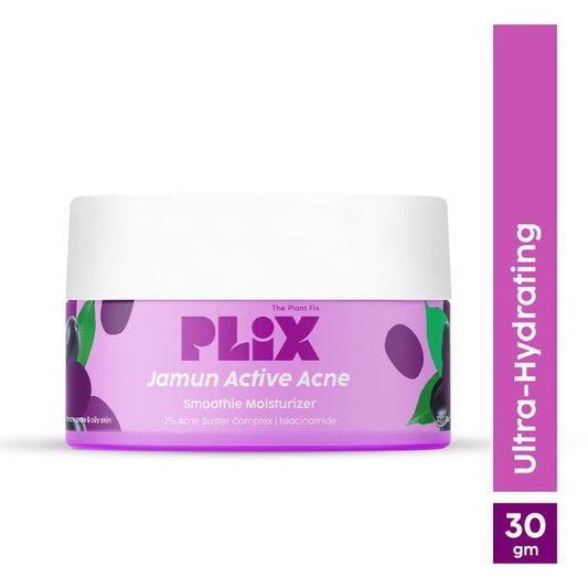 Plix 2% Niacinamide Jamun Moisturizer to Reduce Pimples for Oily & Acne Prone Skin, With Witch Hazel
(30g)