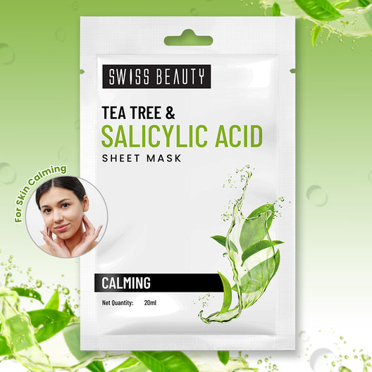 Swiss Beauty Tea tree & Salicylic Acid Sheet Mask