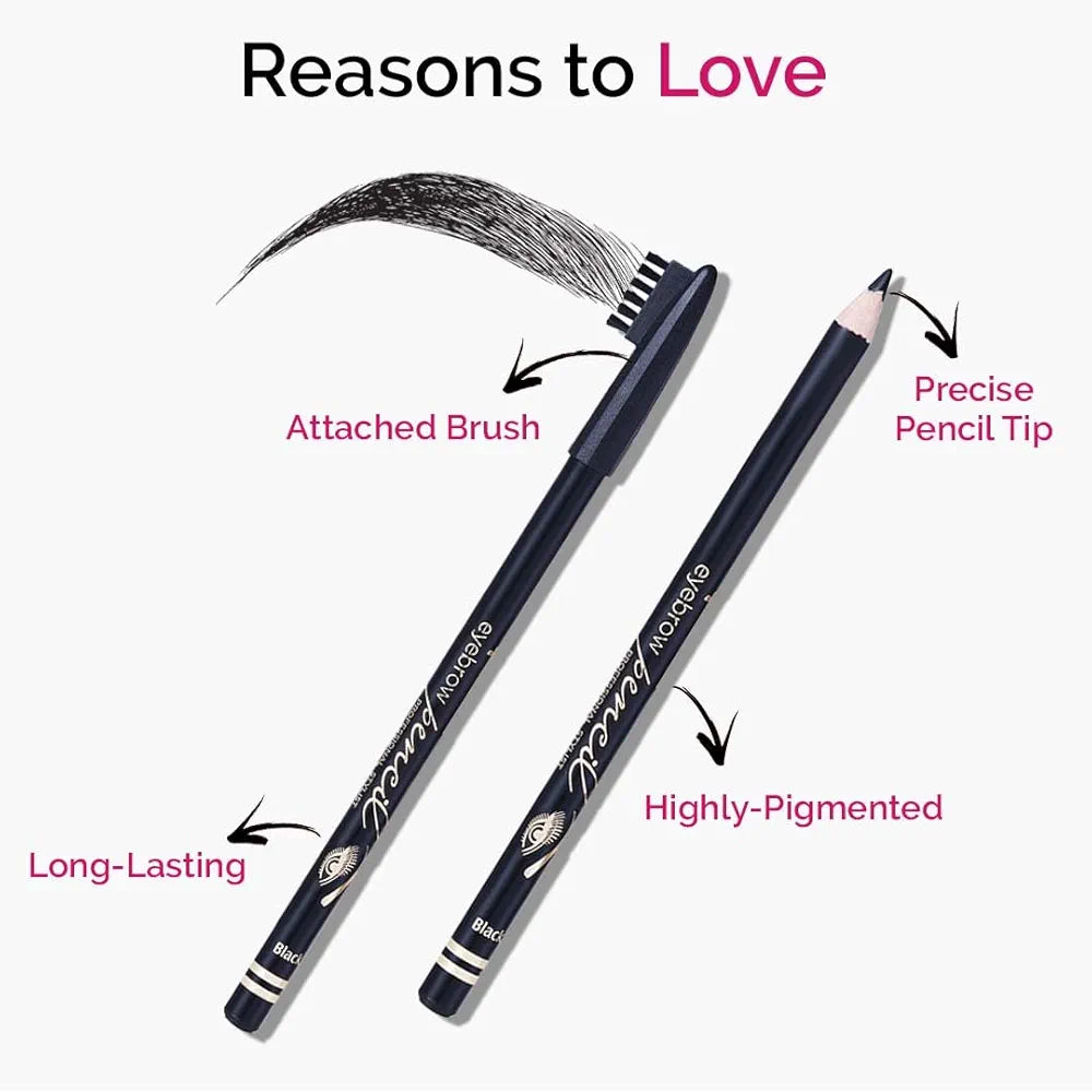 Glam21 Eyebrow Pencil (01Black)