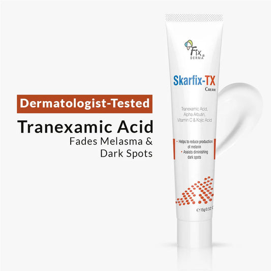 Fixderma Skarfix-TX Cream | Effective treatment for melasma and dark spots (15g)