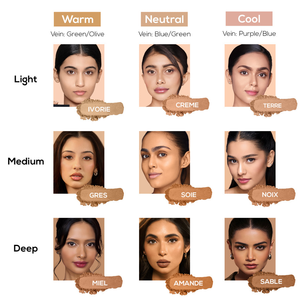 RENEE Pro HD 3-IN-1 Compact, Works as Concealer, Foundation & Powder With SPF 20 (Sable)