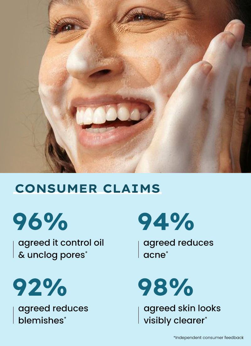 Hyphen Clarifying acne cleanser with 2% salicylic acid - 100 ml