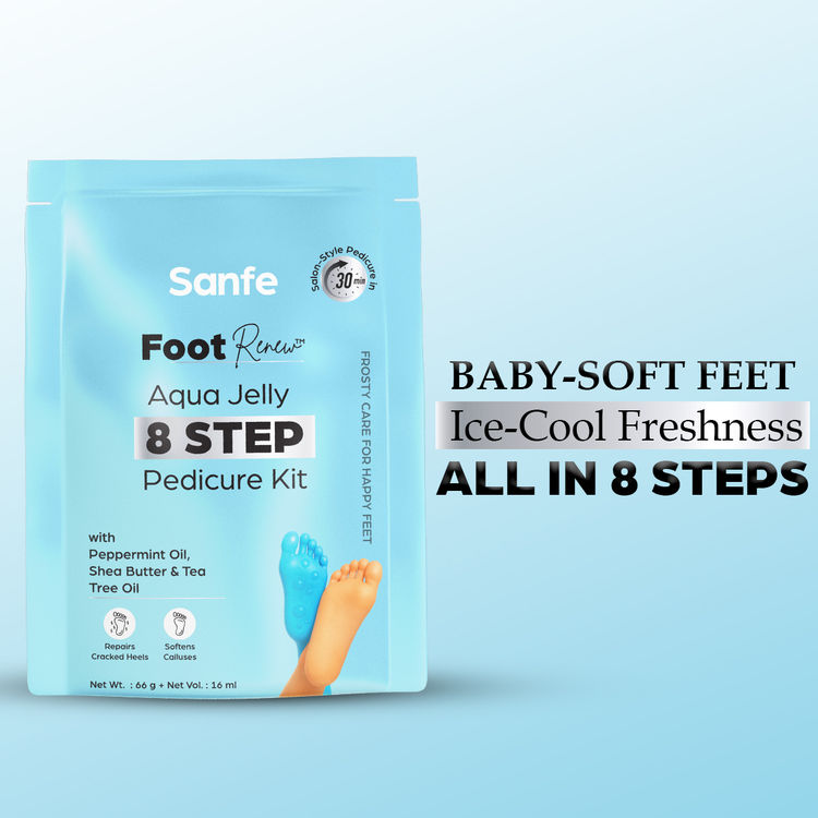 Sanfe Home Foot Spa & Callus Care 8 Step Pedicure Kit
(66g)