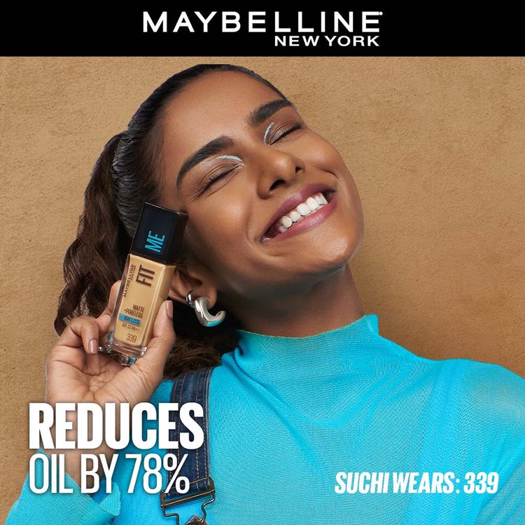 Maybelline Fit Me Matte+Poreless 16H Oil Control Foundation With SPF 22 PA++ (329)(30ml)