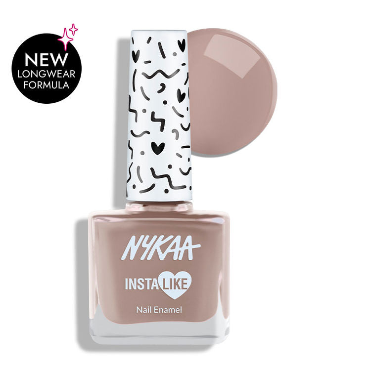 Nykaa InstaLike Long Lasting Nail Enamel - Beige BTS 350
(9ml)