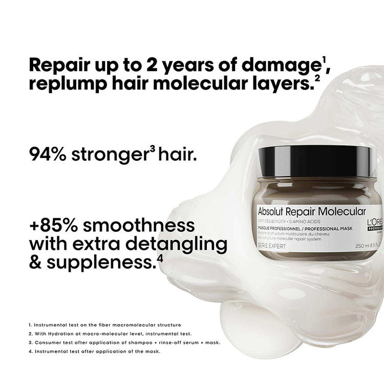 L'Oreal Professionnel Absolut Repair Molecular Deep Repairing Cream Mask (250ml)