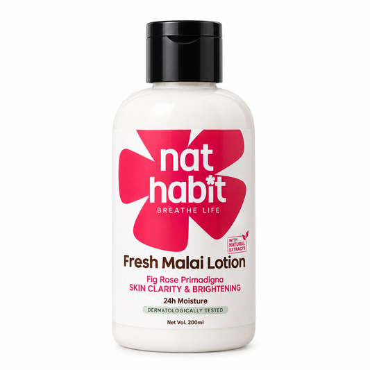 Nat Habit Fresh Malai Body Lotion Fig Rose PrimaLight / 200ml