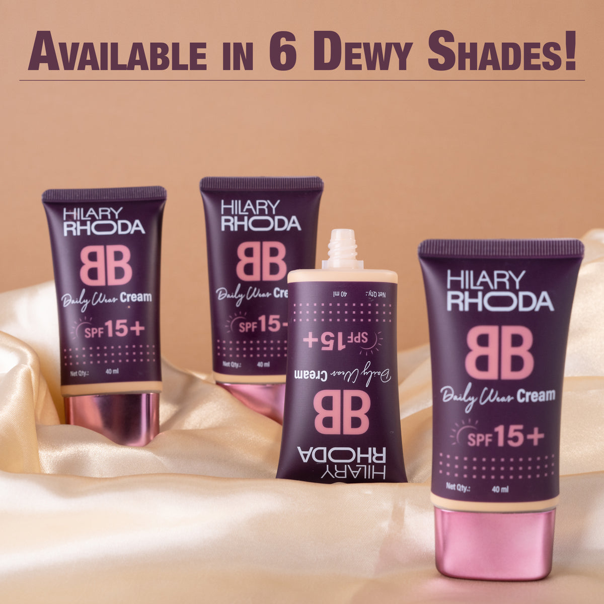 Hilary Rhoda Daily Wear Cream SPF 15 (Shell White 01)