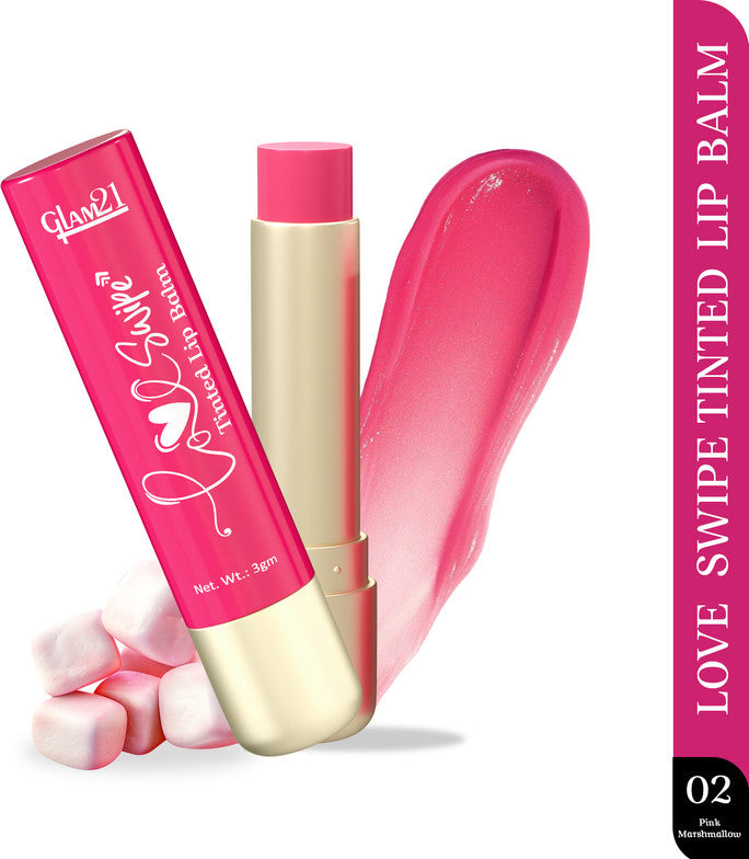 Glam21 Love Swipe Tinted Lip Balm (02Pink Marshmallow)