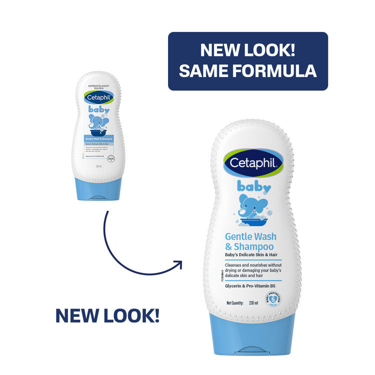 Cetaphil Baby Gentle Wash & Shampoo
(230ml)