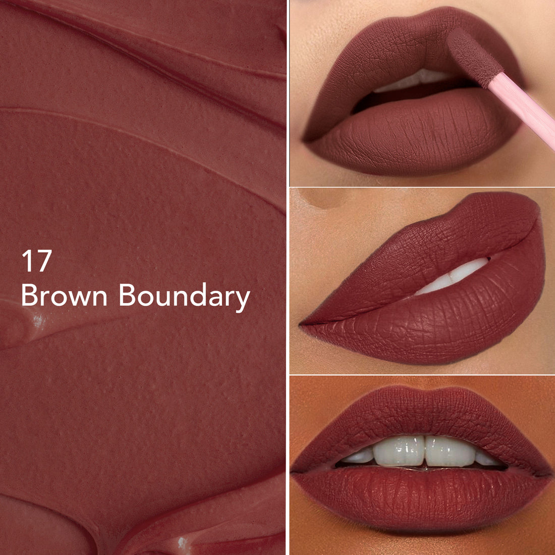Glam21 Mattitude Lipstick (17Brown Boundary)