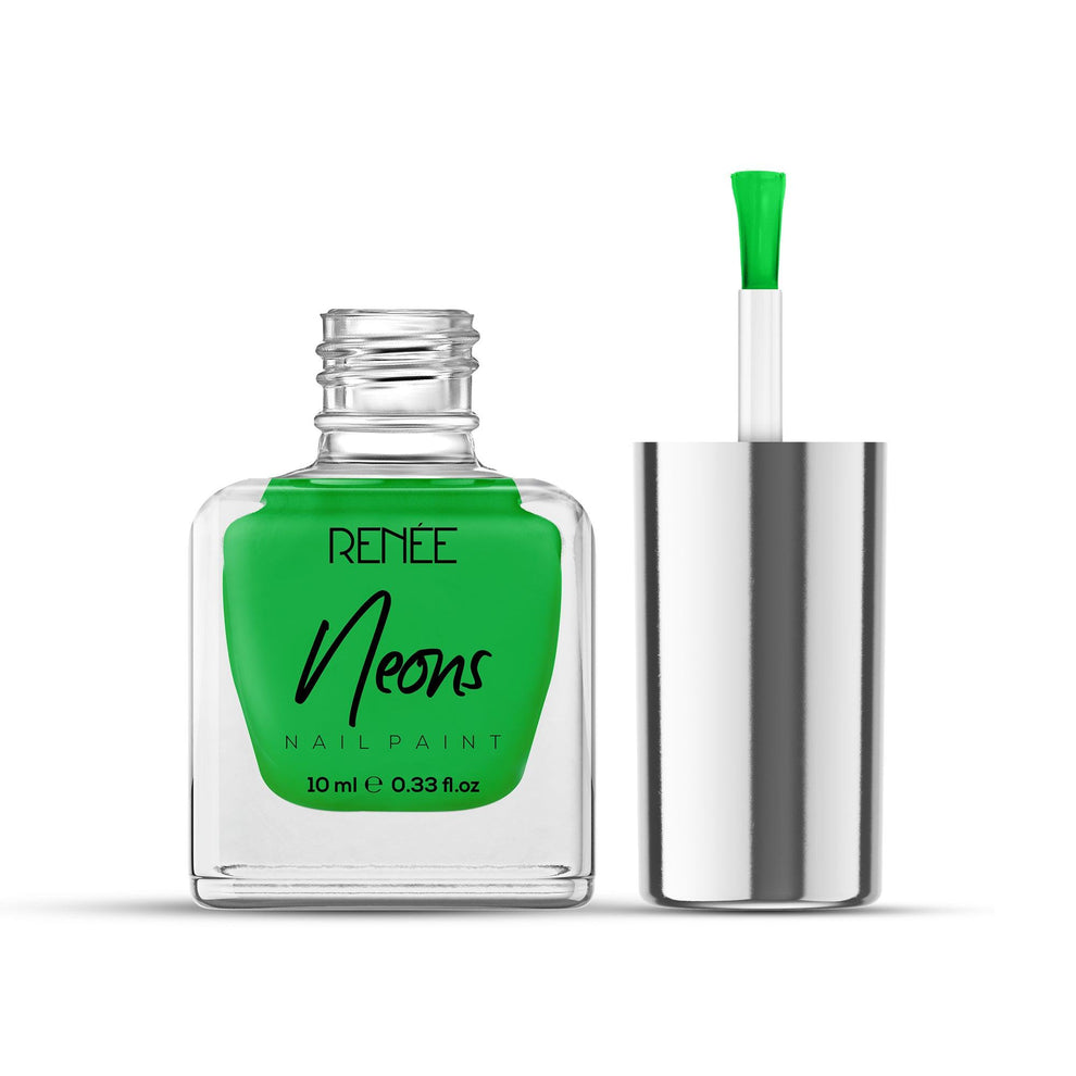 RENEE Neons Nail Paint (02 Green Gush)