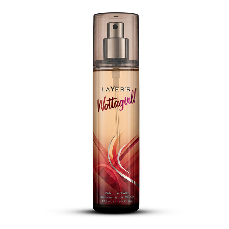 Layer'r Wottagirl Vanilla Twist Fragrant Body Splash For Her
(135ml)
