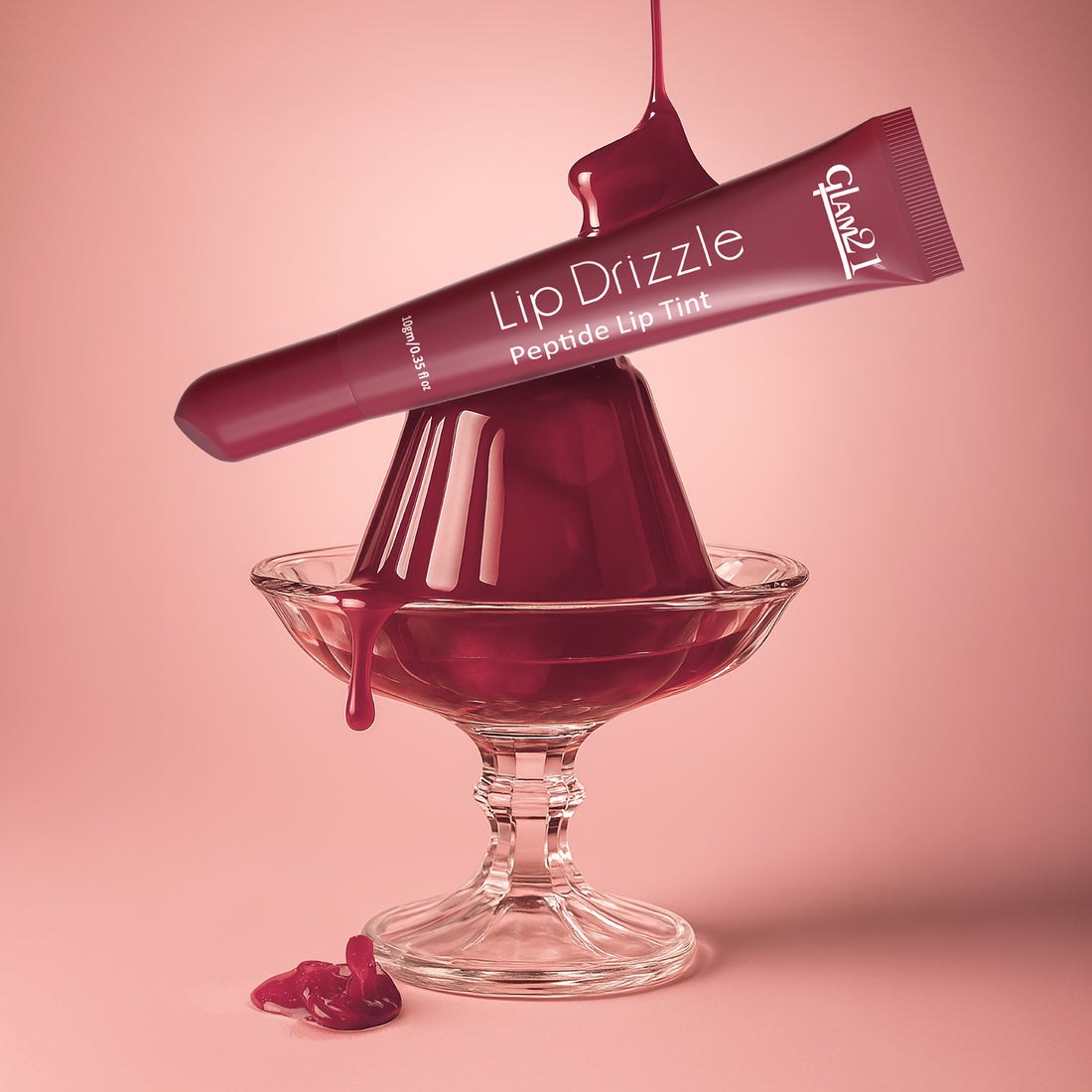 Glam21 Lip Drizzle Peptide Lip Tint (03 Rasberry Jelly)
