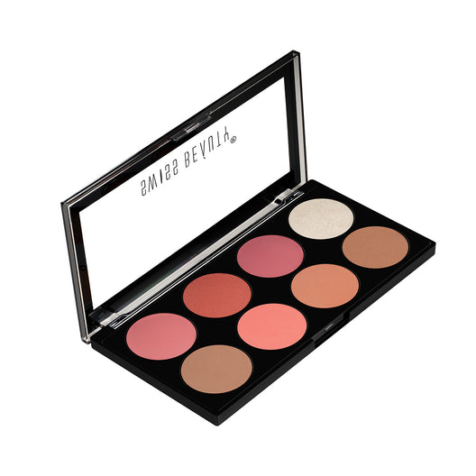 Swiss Beauty Ultra Blush Palette (Multi-Color-03)
