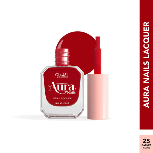 Glam21 Aura - Nail Lacquer (25Garnet Glow)