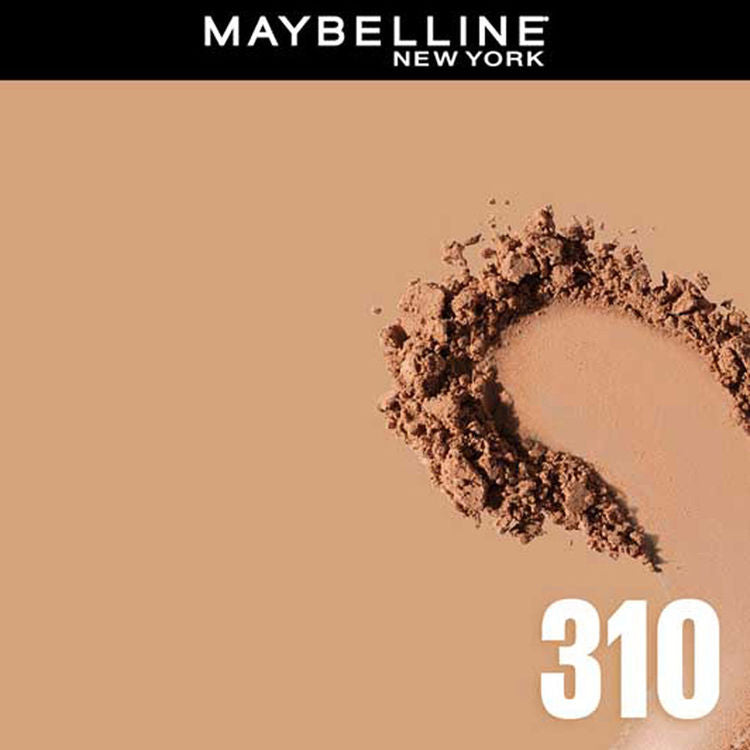 Maybelline Fit Me Matte + Poreless 16H Oil Control Compact Powder(310 Sun Beige)