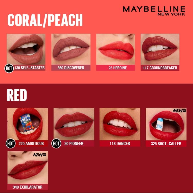 Maybelline Super Stay Matte Ink Liquid Lipstick(70 Amazonian)