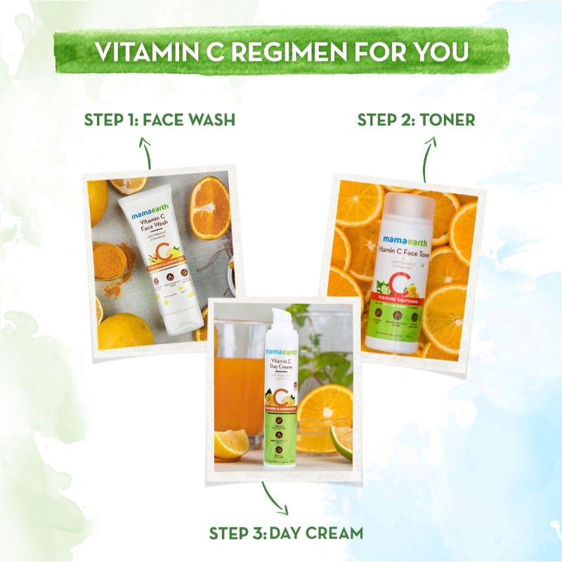 Mamaearth Vitamin C Face Wash with Vitamin C and Turmeric for Skin Illumination (100ml)