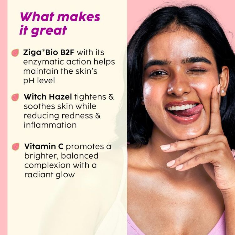 Plix Guava & Roses Glow Fat Water Toner Serum
(150ml)