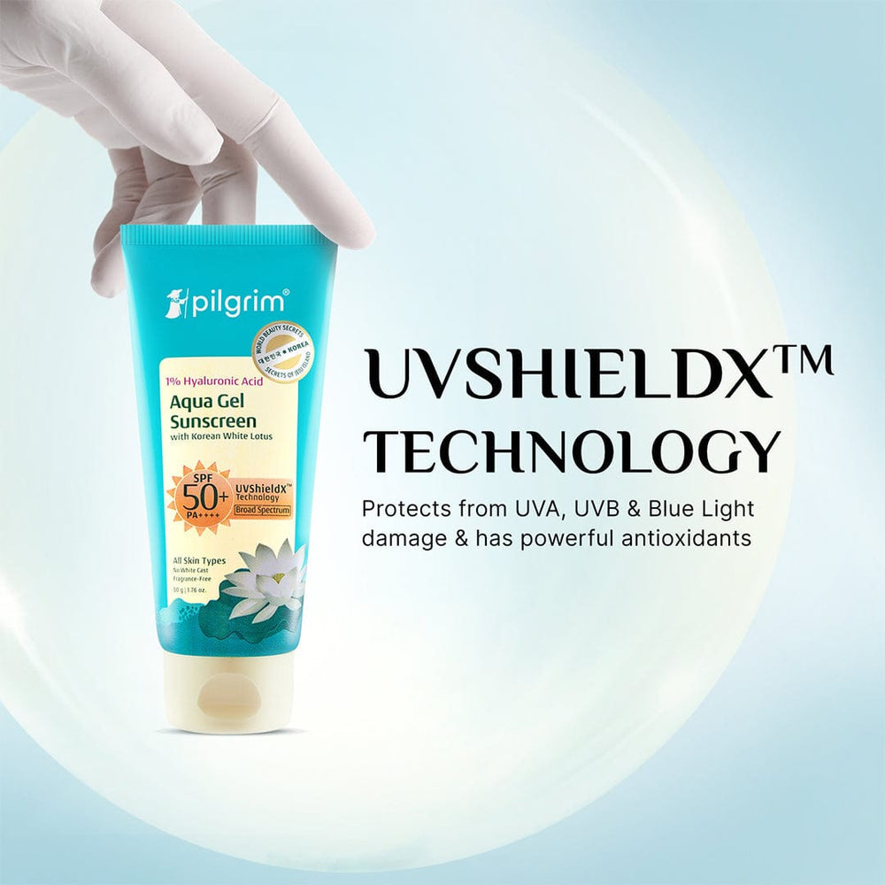Pilgrim 1% Hyaluronic Acid Aqua Sunscreen Gel SPF 50 PA++++