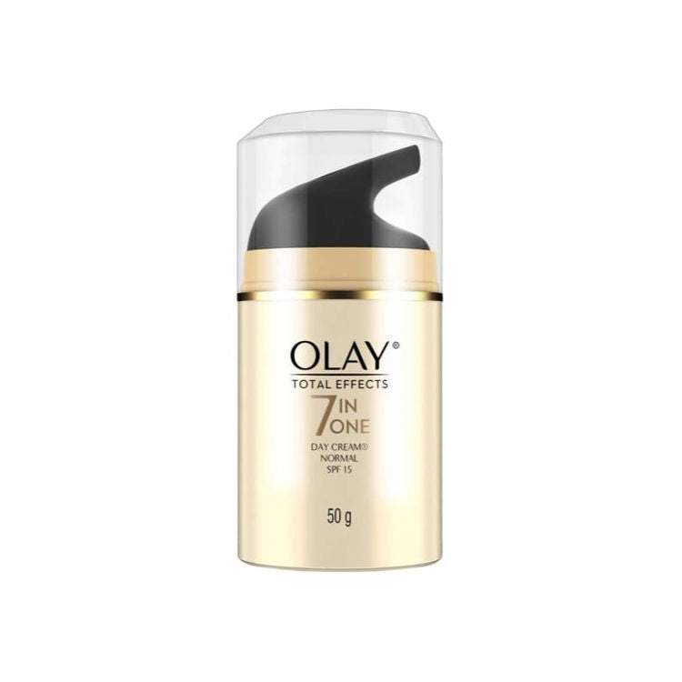 Olay Total Effects Day Cream With Spf 15, Fights 7 Signs Of Ageing With Niacinamide
(50g)
