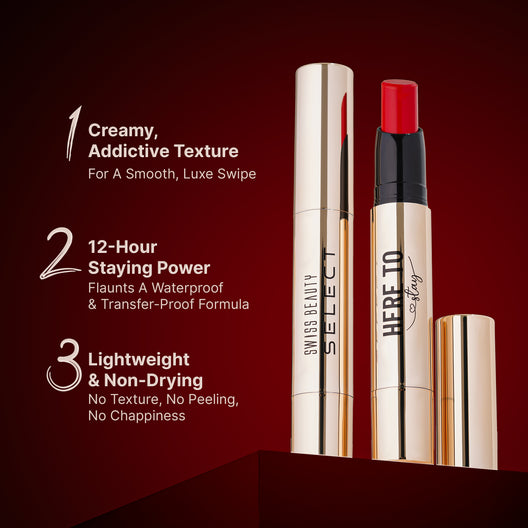 Swiss Beauty Select Here To Stay Lip Crayon (06 Raspberry Jam)
