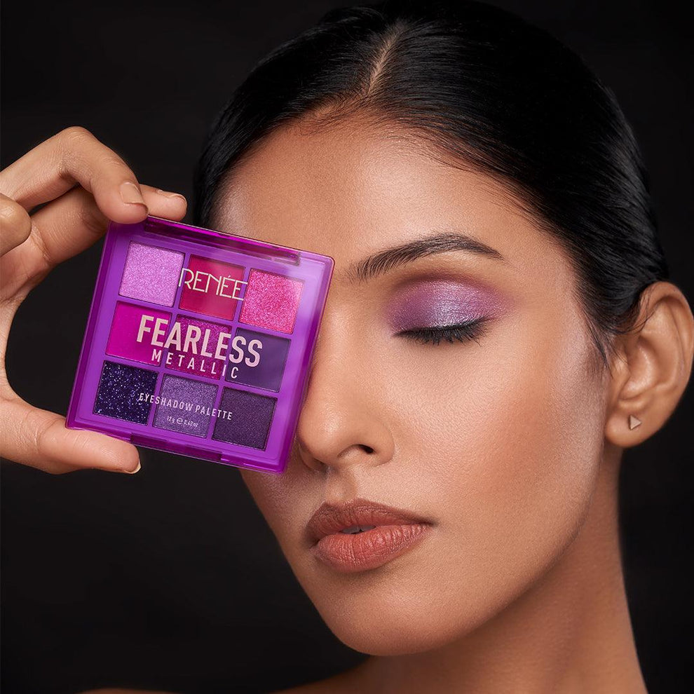 RENEE Fearless Eyeshadow Palette (Metallic)