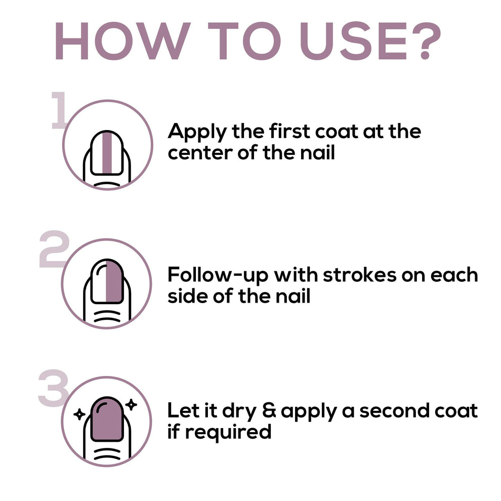 RENEE Metallicious Nail Paint (02 Tea Rose)