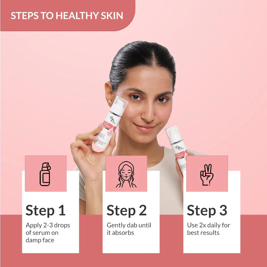 Fixderma Acne Defence Face Serum | Powered with 2% Salicylic Acid for Acne Free Skin