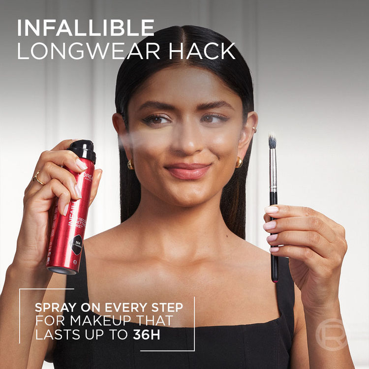 L'Oreal Paris Infallible 3-Second Setting Spray, 36hr Long Lasting Makeup
(75ml)