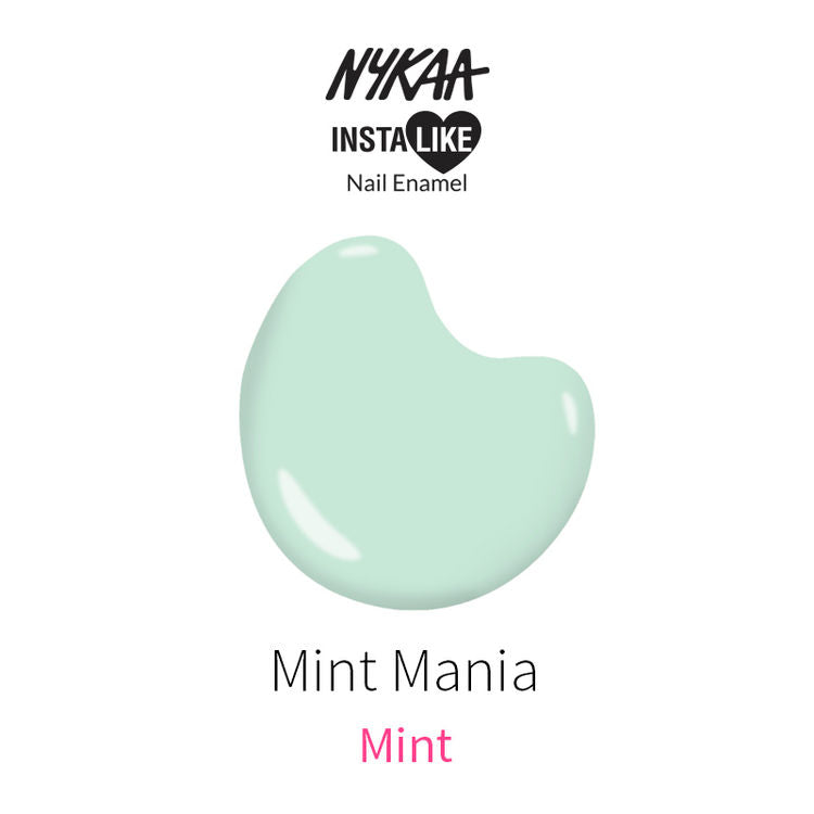 Nykaa InstaLike Long Lasting Nail Enamel - Mint Mania 356
(9ml)