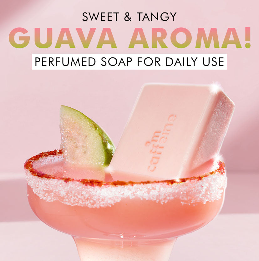 Mcaffeine 1% Kojic Acid & Glutathione Guava Fizz Soap - 300g (3x100g)